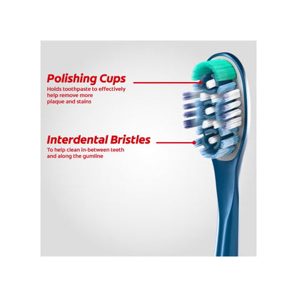 Colgate 360 Whole Mouth Clean Toothbrush 2pack