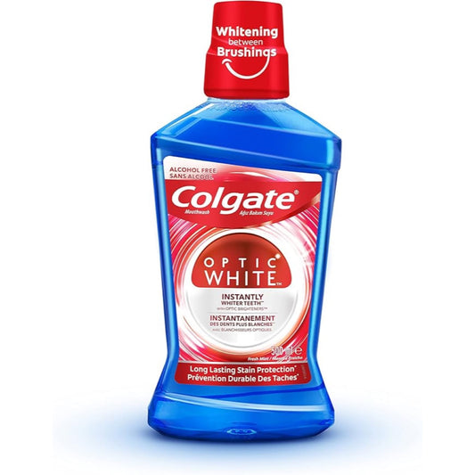 Colgate Optic White Mouthwash 500ml