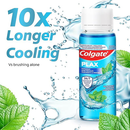 Colgate Peppermint Blue Mouthwash 100ml