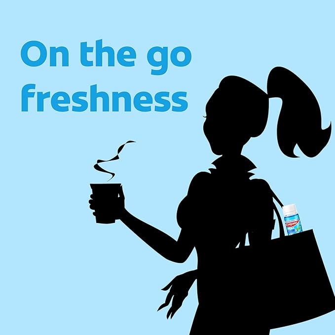 Colgate Peppermint Blue Mouthwash 100ml