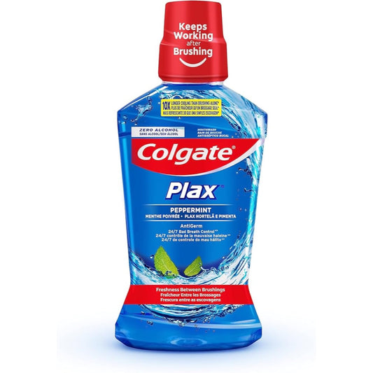 Colgate Peppermint Blue Mouthwash 500ml