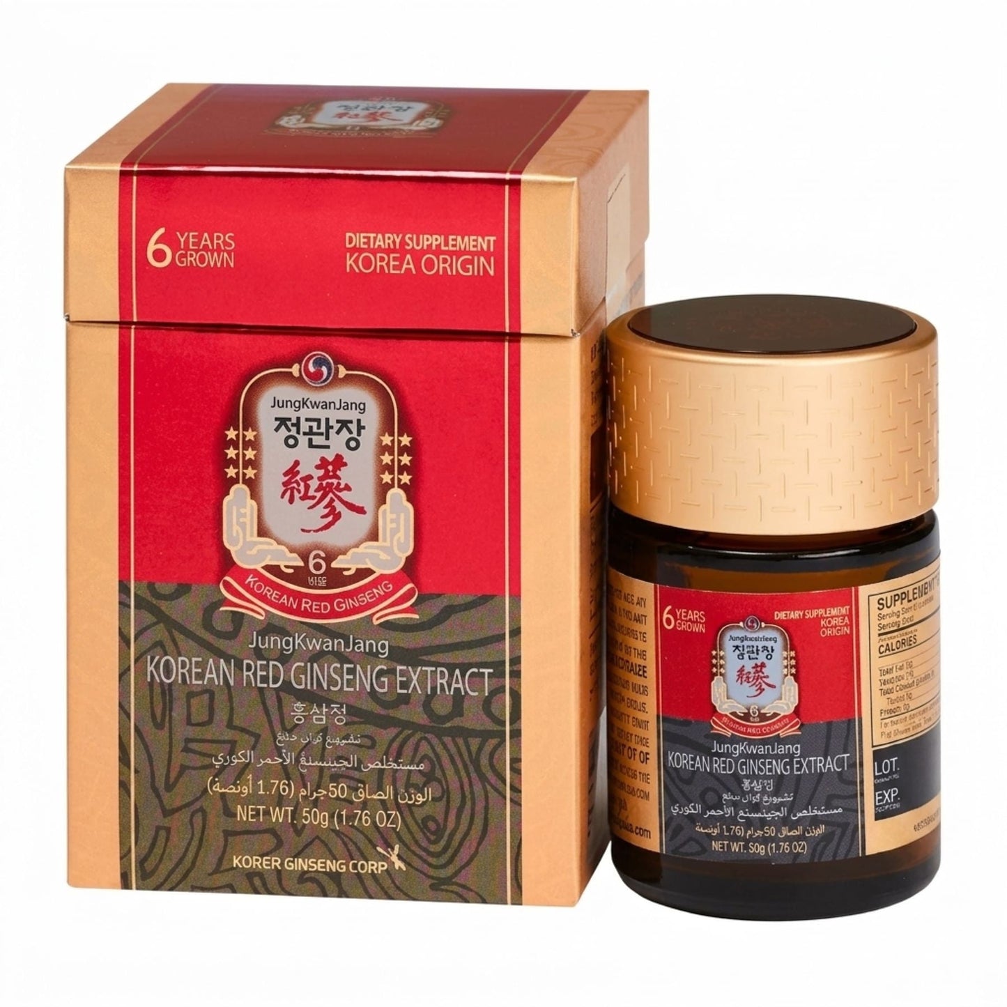 CKJ Korean Red Ginseng Extract Jar 50g
