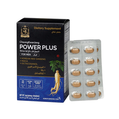 CKJ Korean Red Ginseng Power Plus 30g (500mg x 60 Tablets)