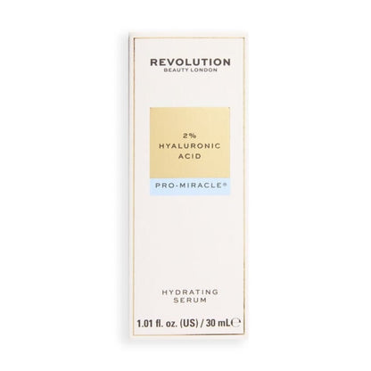 Revolution Pro Miracle 2% Hyaluronic Acid Serum – Deep Hydration & Plumping Treatment