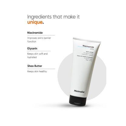 Minimalist Niacinamide 05% Body Lotion