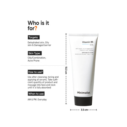Minimalist Vitamin B5 10% Moisturizer