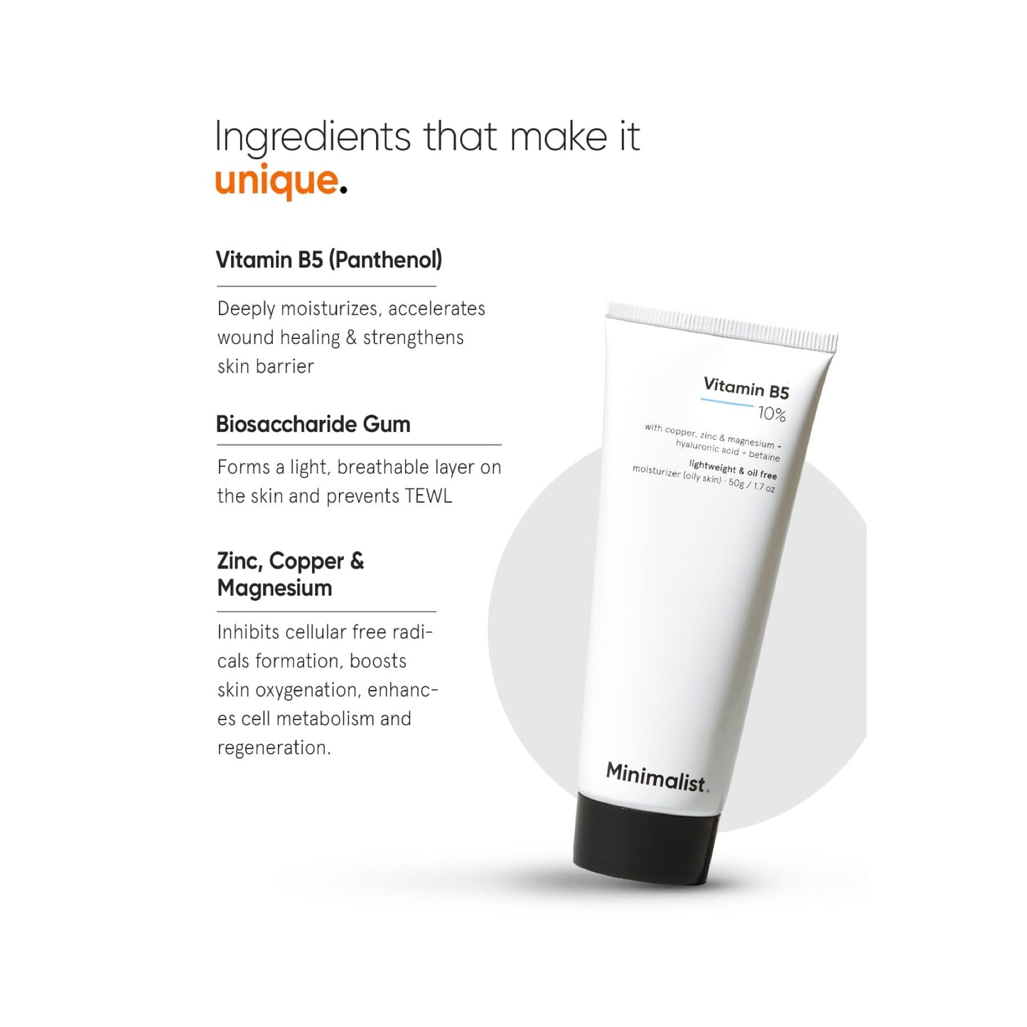 Minimalist Vitamin B5 10% Moisturizer