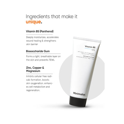 Minimalist Vitamin B5 10% Moisturizer