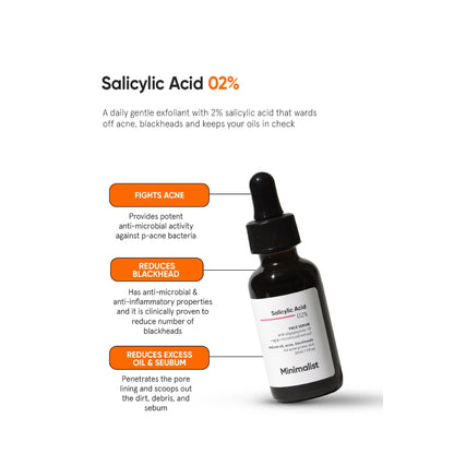 Minimalist Salicylic Acid 02% Face Serum
