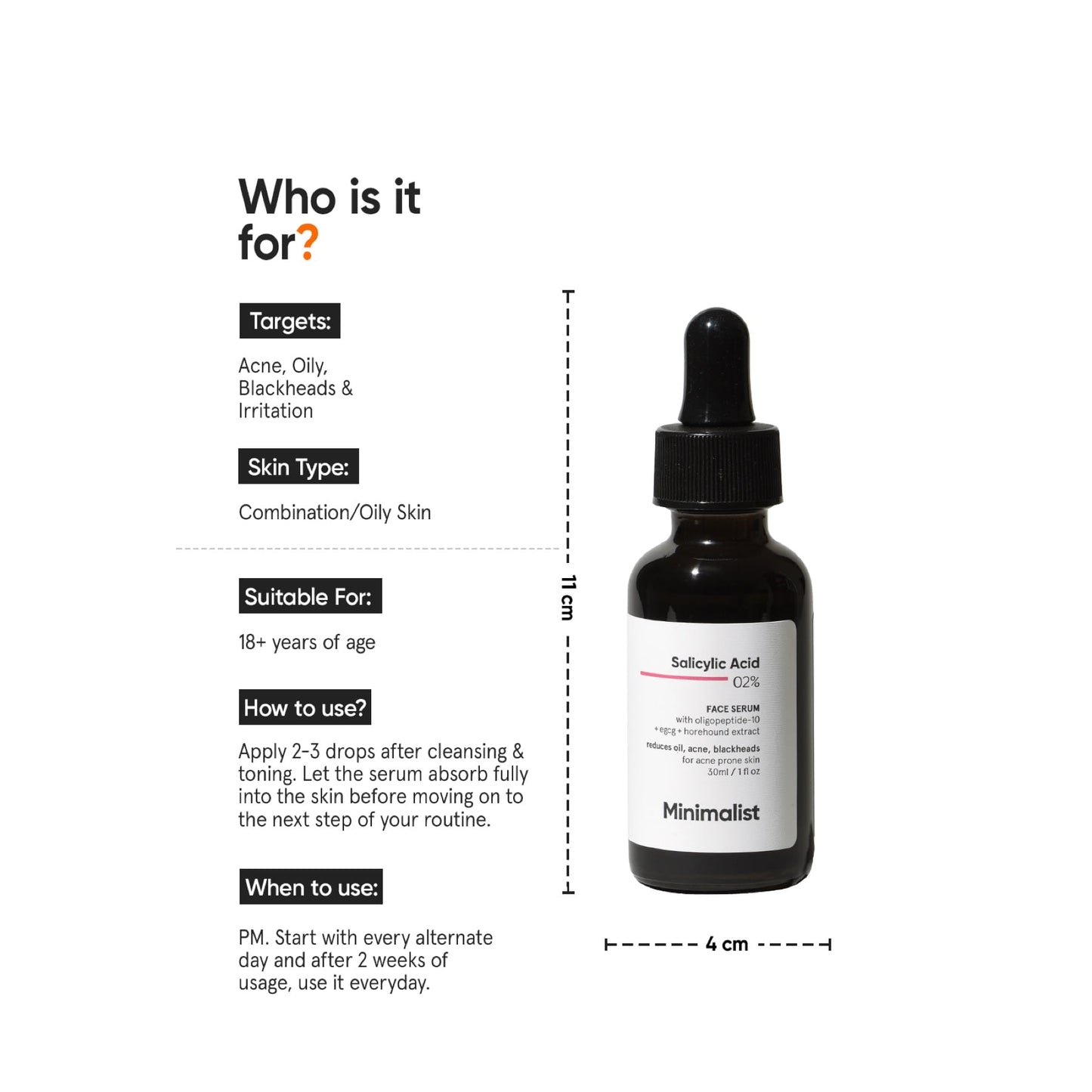 Minimalist Salicylic Acid 02% Face Serum
