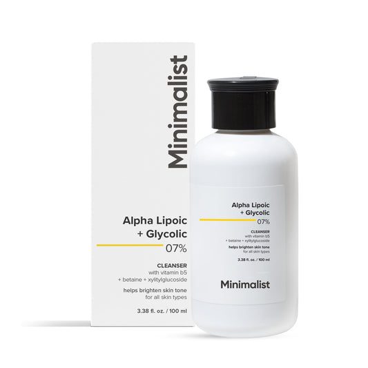 Minimalist Alpha Lipoic + Glycolic 07% Cleanser
