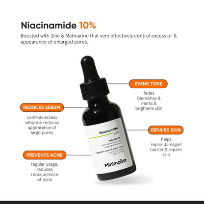 Minimalist Niacinamide 10% Face Serum