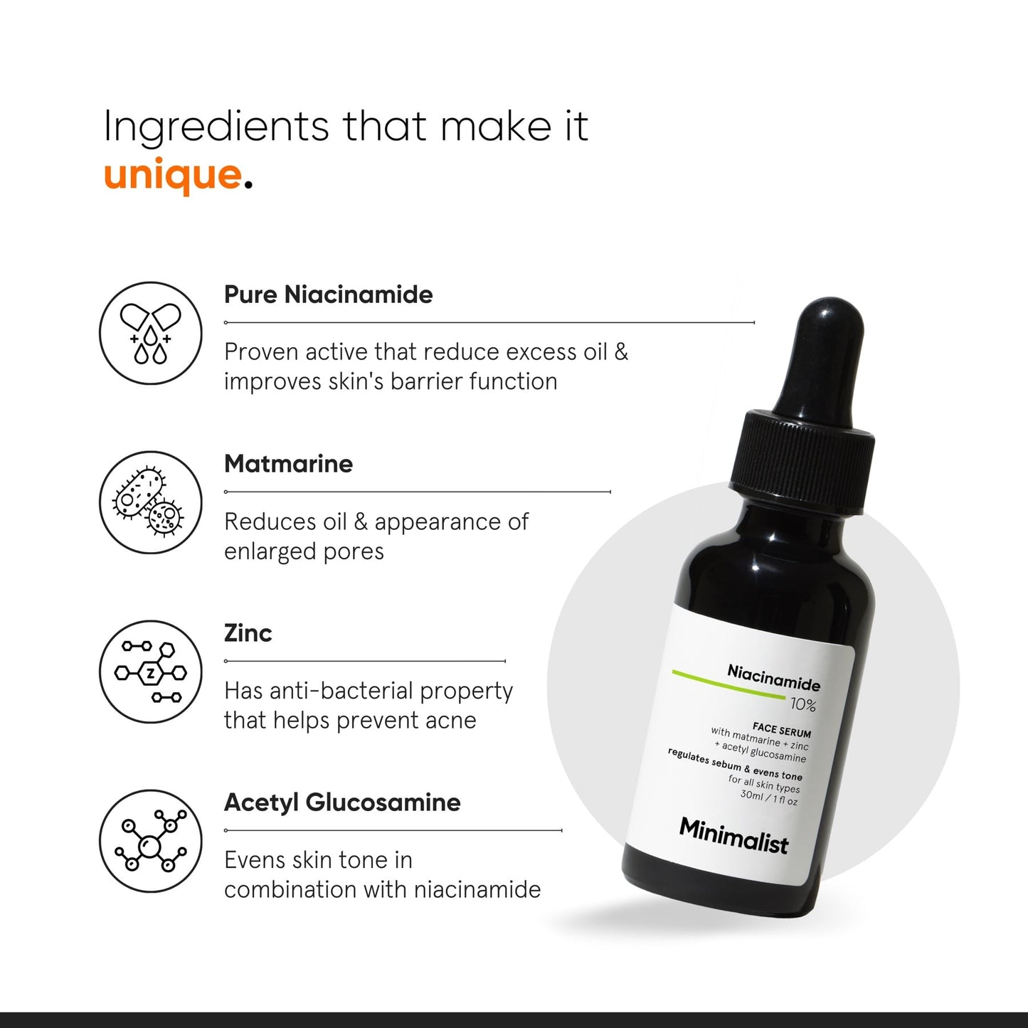 Minimalist Niacinamide 10% Face Serum