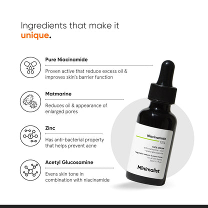 Minimalist Niacinamide 10% Face Serum