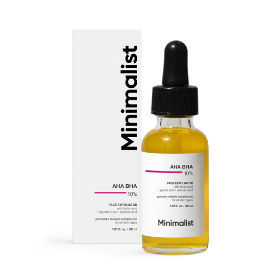 Minimalist AHA BHA 10% Face Exfoliator