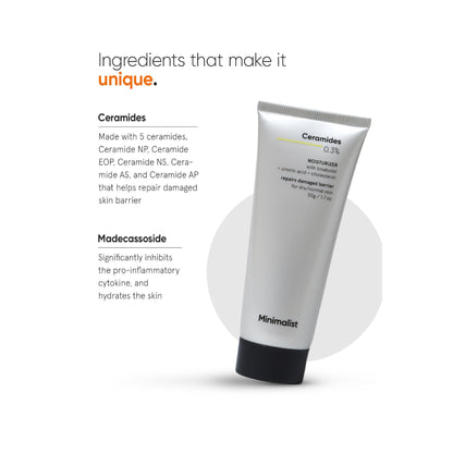 Minimalist Ceramides 0.3% Moisturizer with Madecassoside