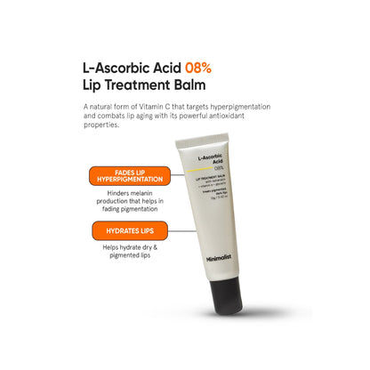 Minimalist L-Ascorbic Acid 08% Lip Brightening Balm