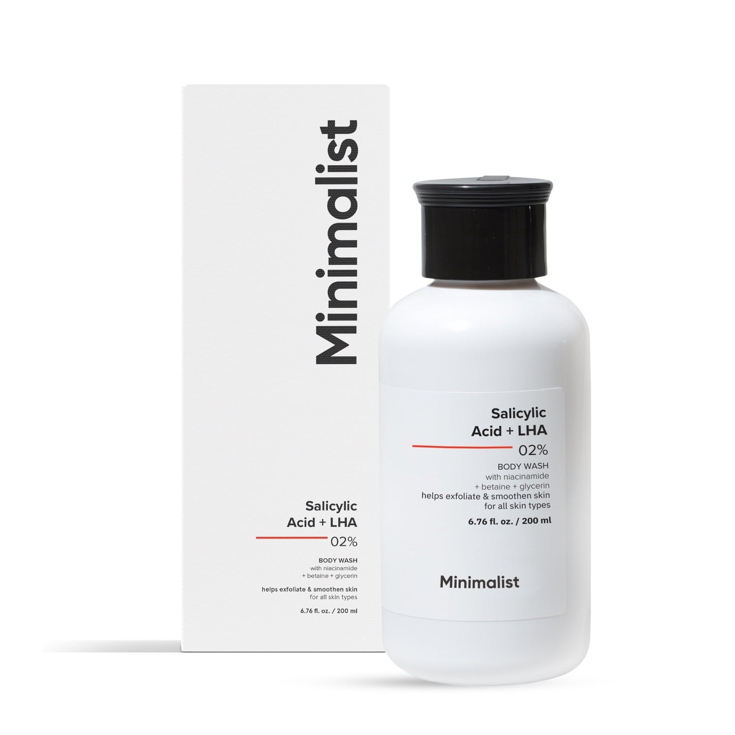 Minimalist Salicylic Acid + LHA 02% Body Wash