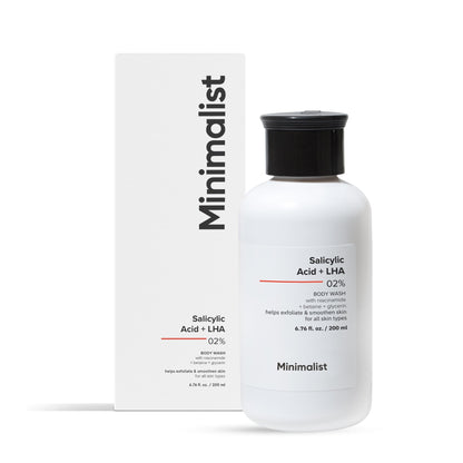 Minimalist Salicylic Acid + LHA 02% Body Wash