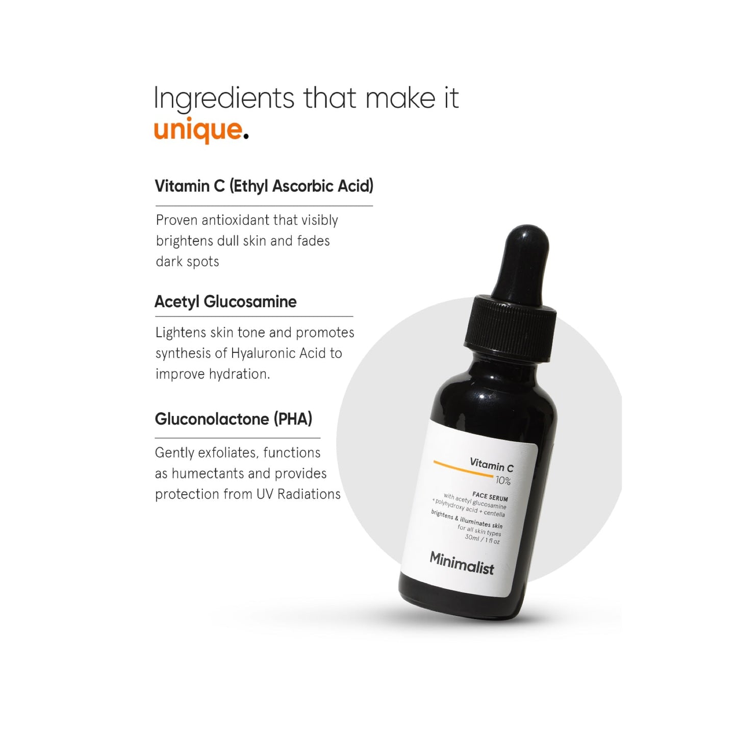 Minimalist Vitamin C 10% Face Serum
