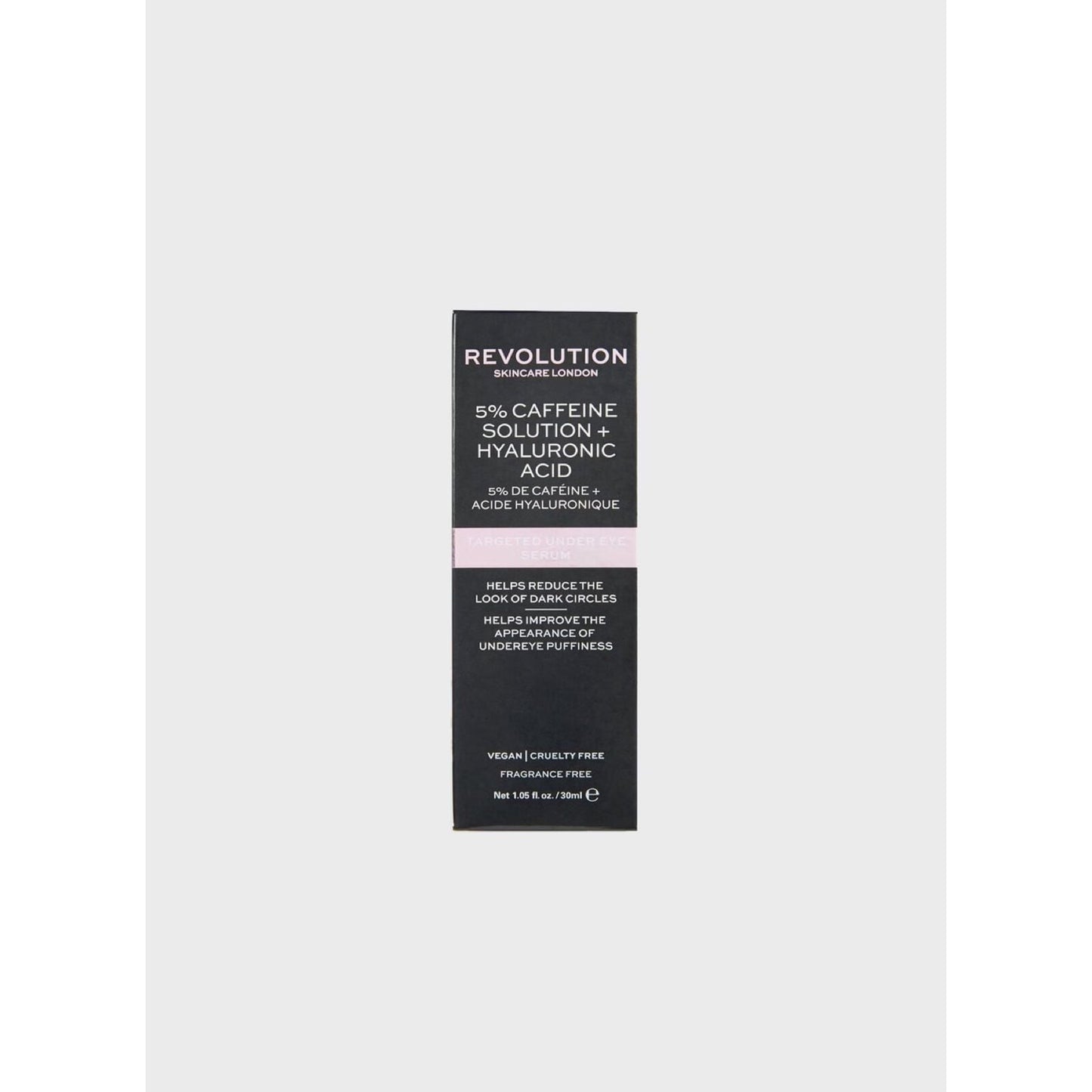 Revolution Pro Miracle 5% Caffeine + Hyaluronic Acid Eye Serum – Depuffing & Hydrating Under Eye Treatment