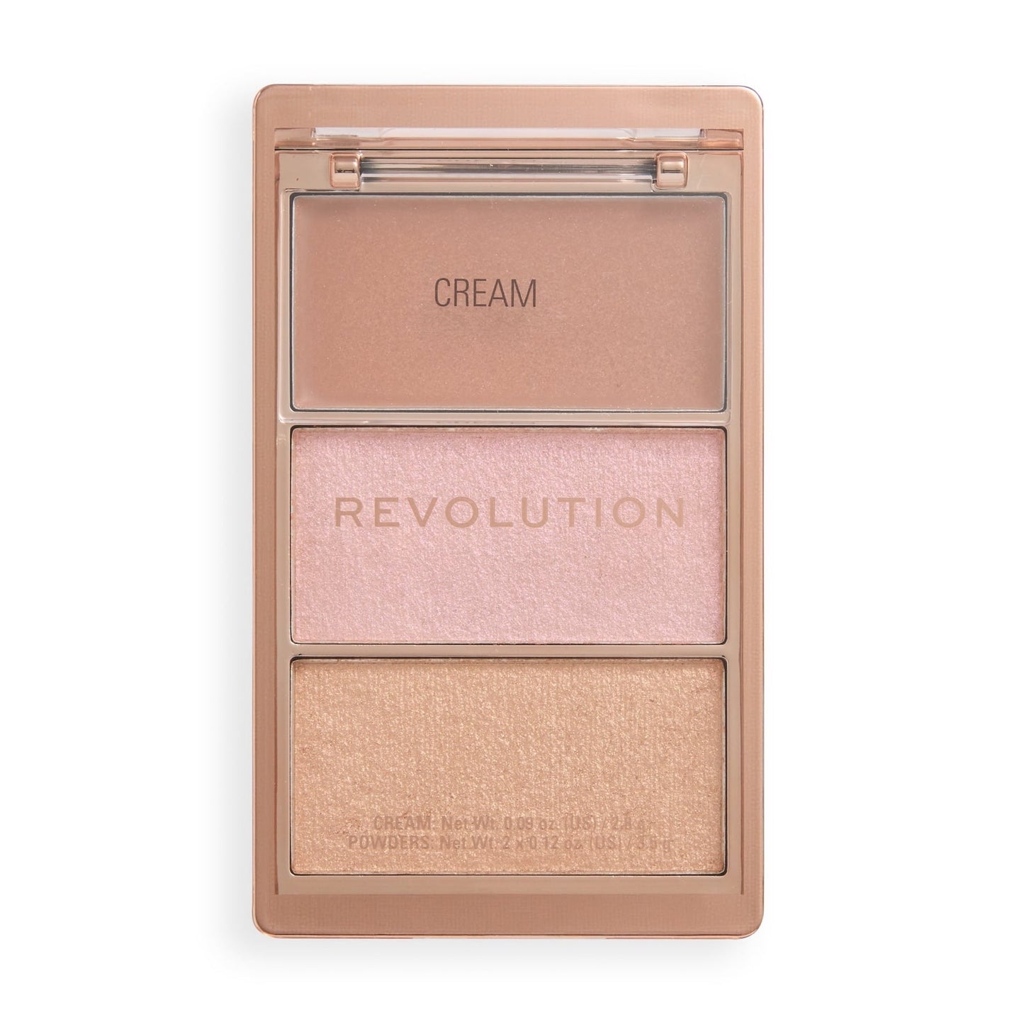 Makeup Revolution Highlight Icon Palette Molten Bronze