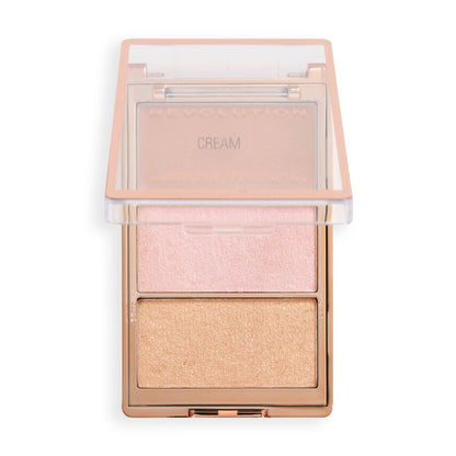 Makeup Revolution Highlight Icon Palette Molten Bronze