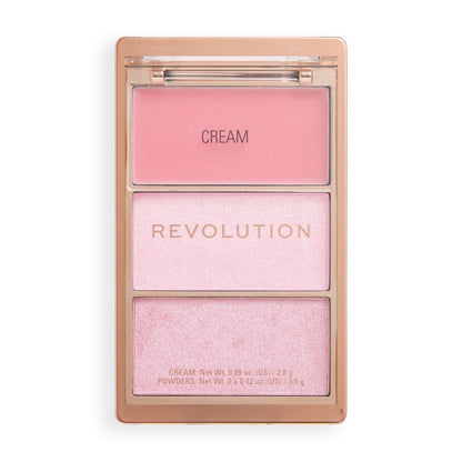 Makeup Revolution Highlight Icon Palette Pink Posse