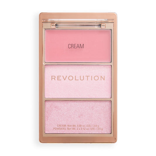 Makeup Revolution Highlight Icon Palette Pink Posse