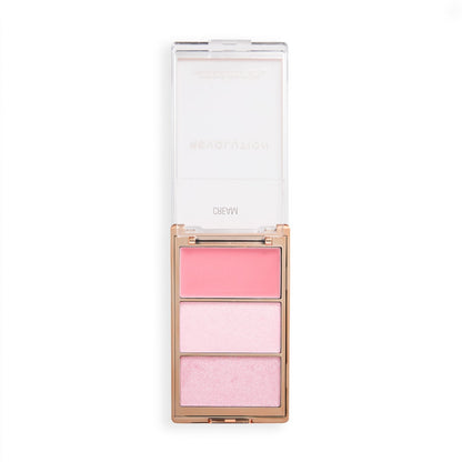 Makeup Revolution Highlight Icon Palette Pink Posse