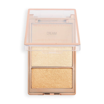 Makeup Revolution Highlight Icon Palette Rosy Gold Glow