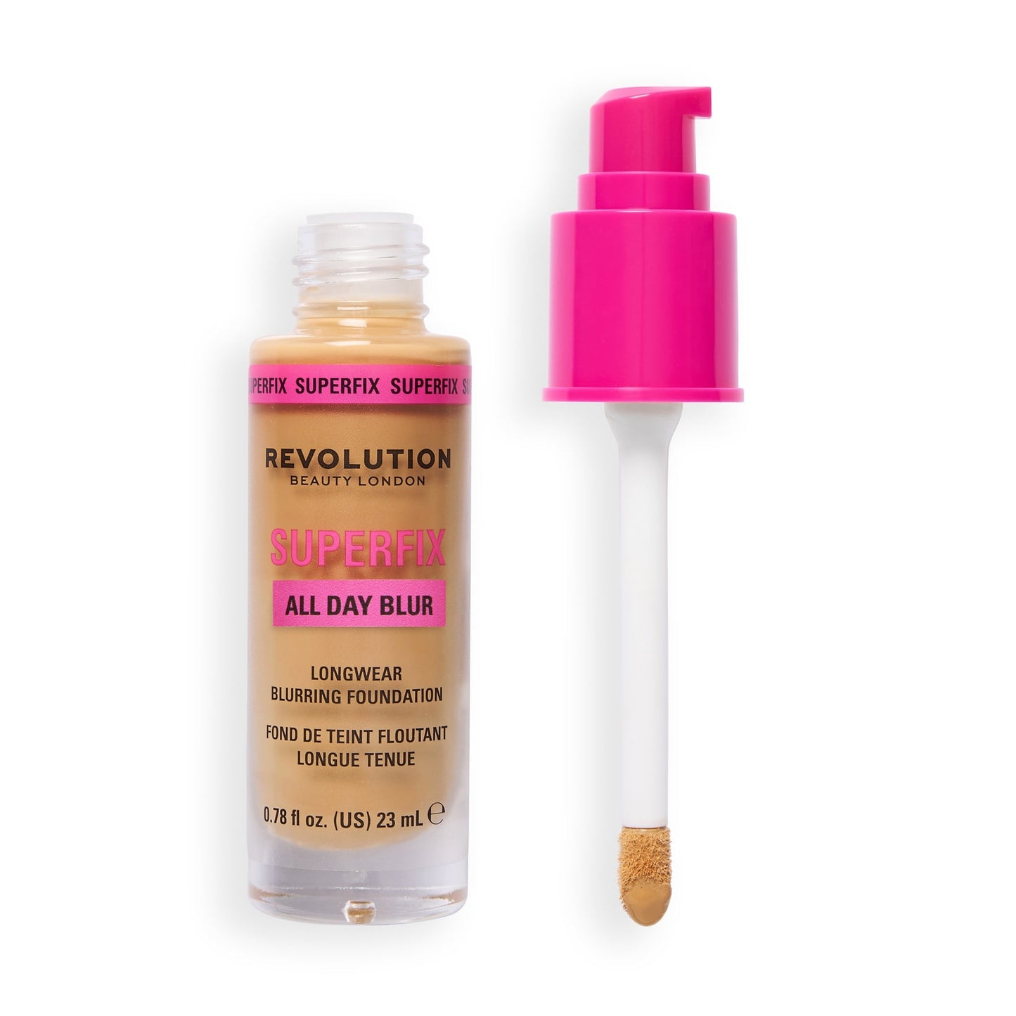 Makeup Revolution Superfix Blur Longwear Foundation – Full Coverage Matte Finish