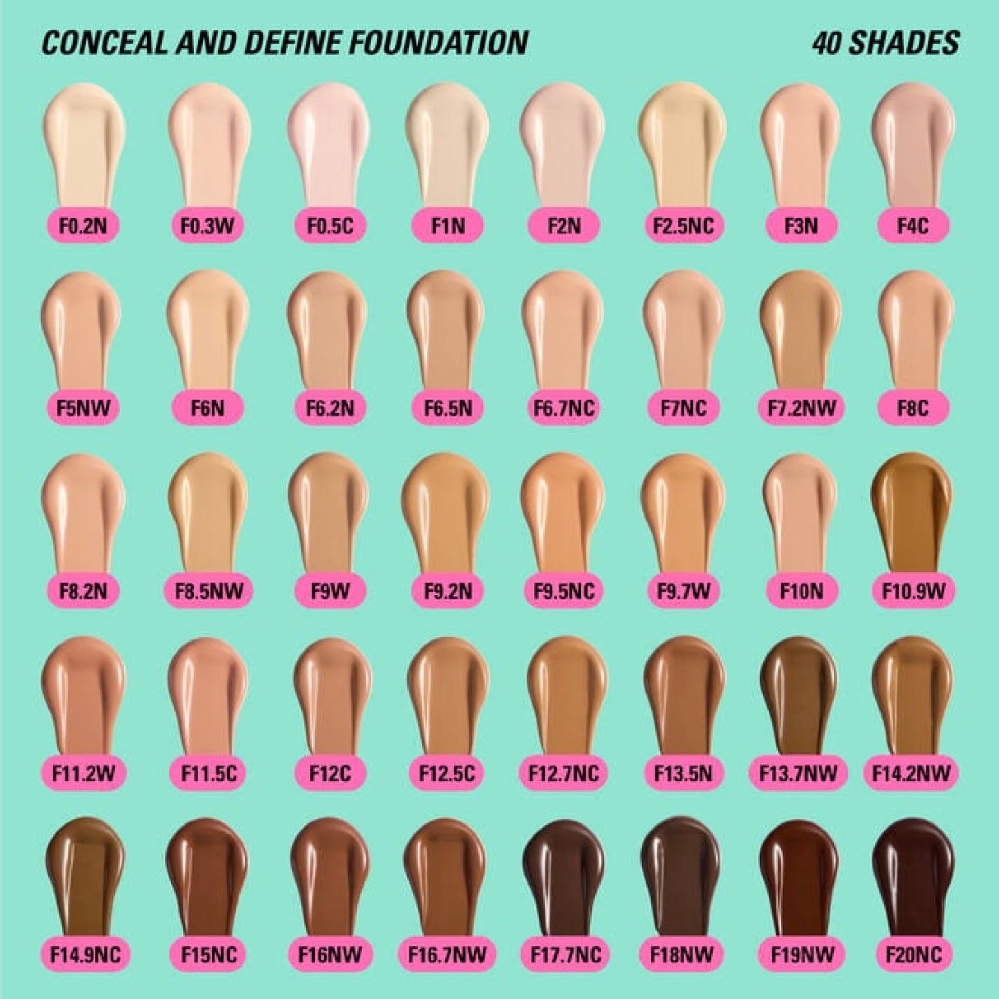 Makeup Revolution Conceal & Define Soft Matte Tube Foundation – Medium to Full Coverage
