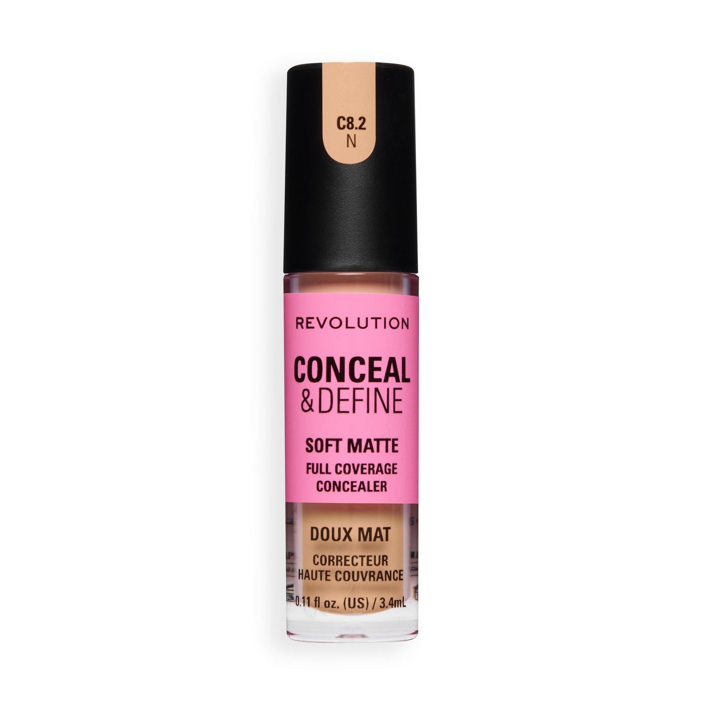 Makeup Revolution Conceal & Define Full Coverage Concealer – Matte Finish