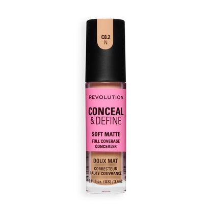 Makeup Revolution Conceal & Define Full Coverage Concealer – Matte Finish