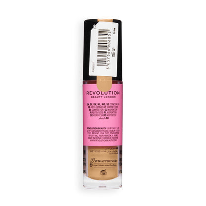 Makeup Revolution Conceal & Define Full Coverage Concealer – Matte Finish