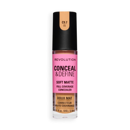 Makeup Revolution Conceal & Define Full Coverage Concealer – Matte Finish