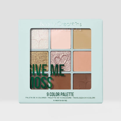 Beauty Creations 9 Color Magnetic Eyeshadow Palette Give Me Moss
