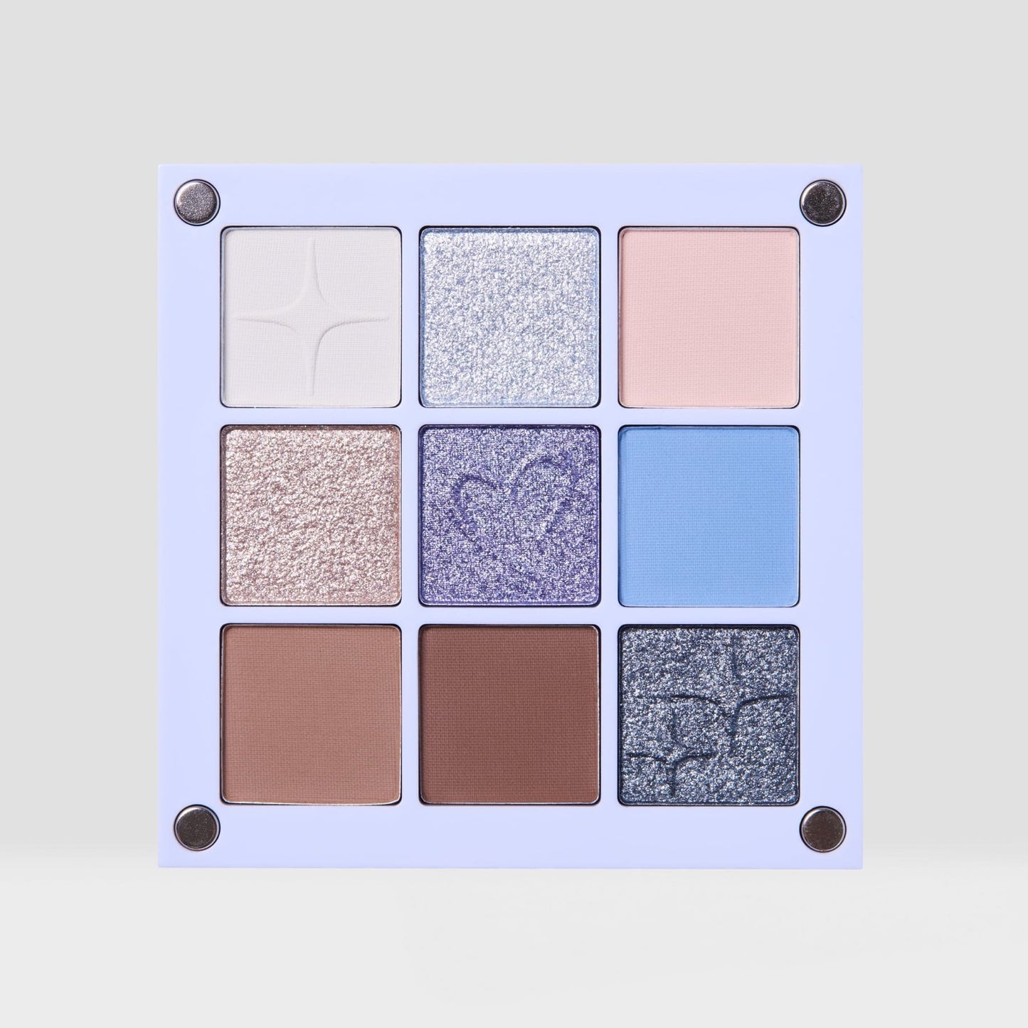 Beauty Creations 9 Color Magnetic Eyeshadow Palette Denim Blues