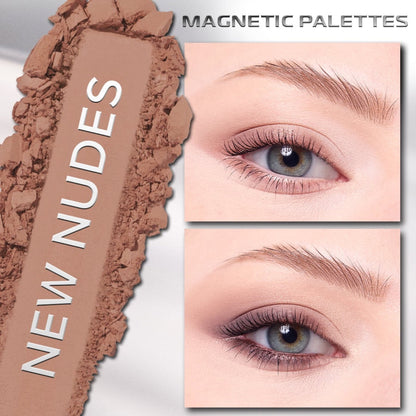 Beauty Creations 9 Color Magnetic Eyeshadow Palette New Nudes