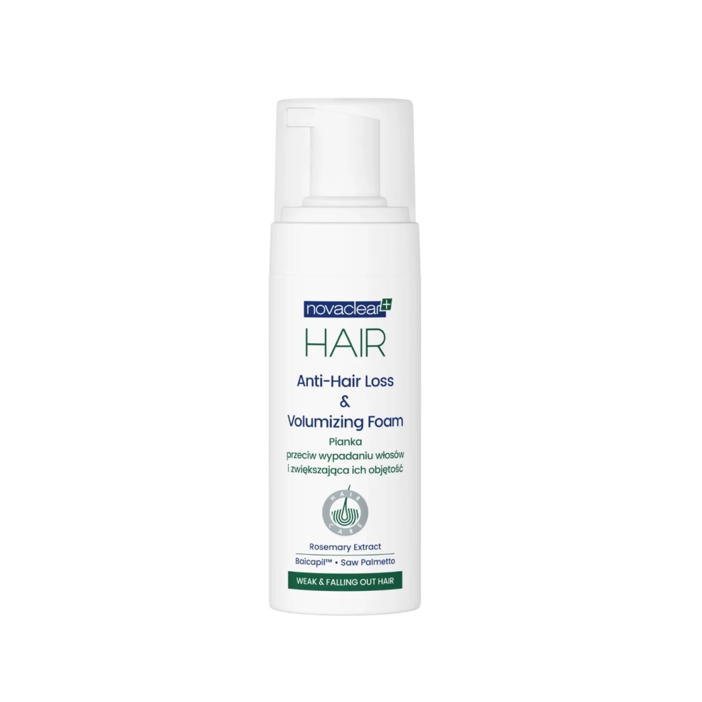 Novaclear Anti-Hair Loss & Volumizing Foam 150ml