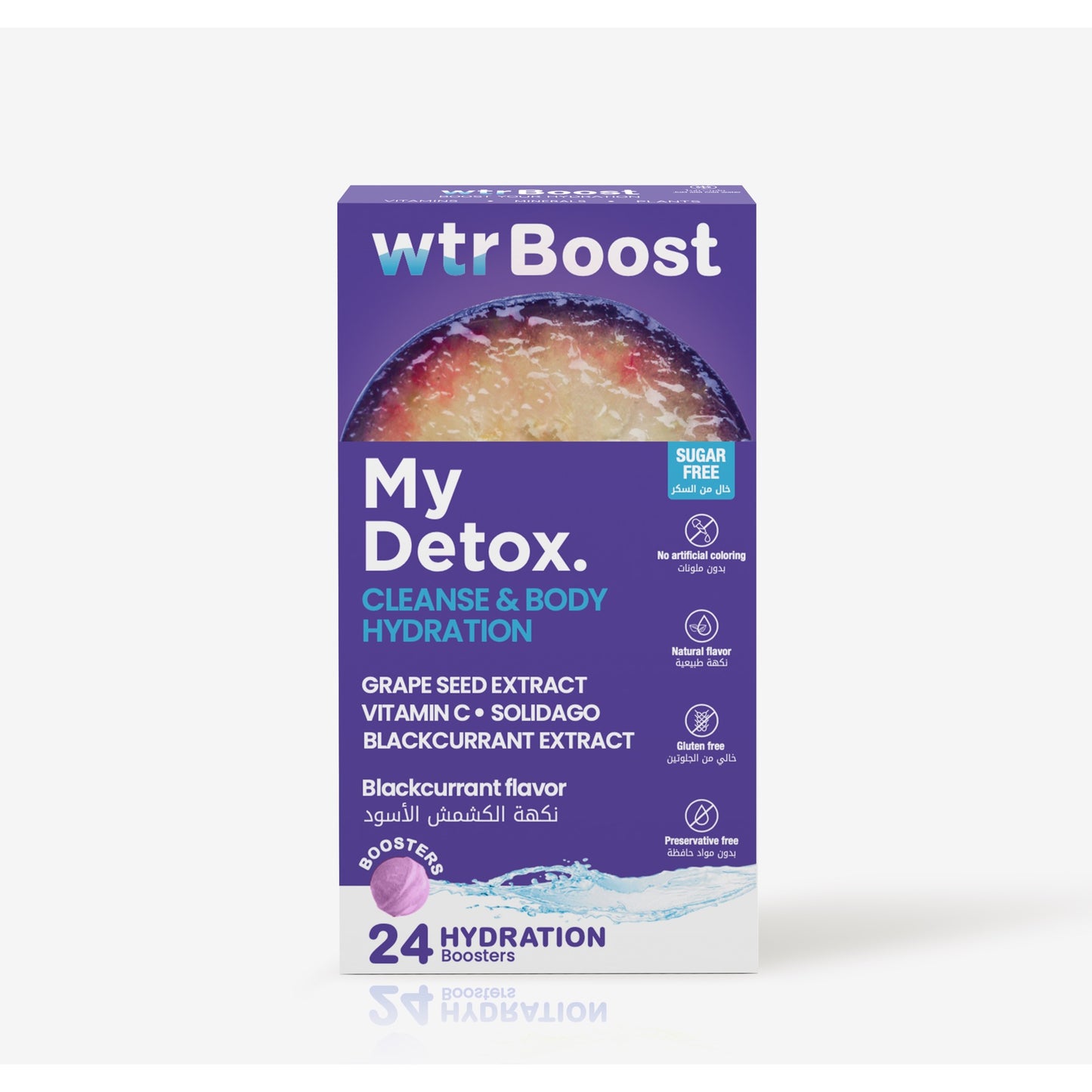 Wtrboost My Detox Effervescent Water Boosters