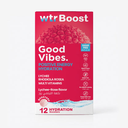Wtrboost Good Vibes Positive Energy Hydration