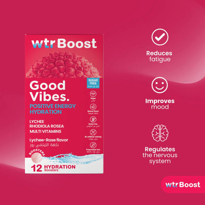 Wtrboost Good Vibes Positive Energy Hydration