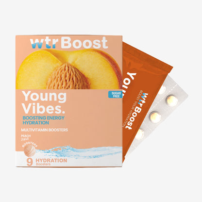 Wtrboost Young Vibes Boosting Enery Hydration Peach