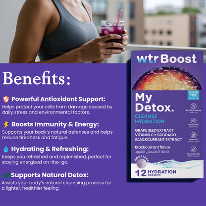 Wtrboost My Detox Cleansing Hydration