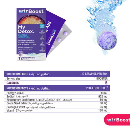 Wtrboost My Detox Cleansing Hydration