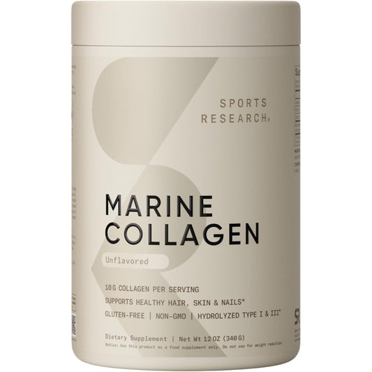 Sports Research Marine Collagen Unflavoured 340g