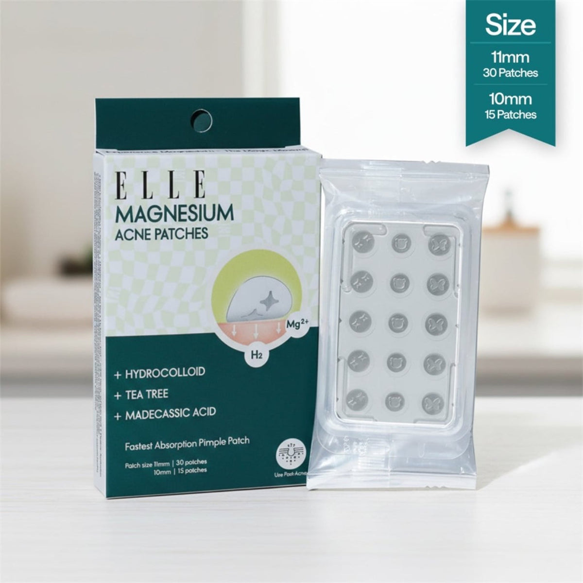 Elle Magnesium Acne Patches 45 Patches