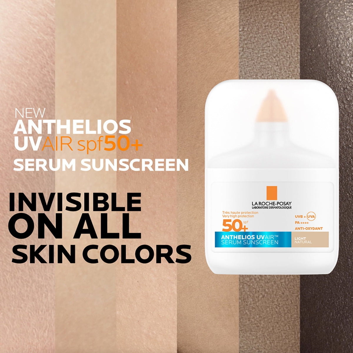 La Roche-posay Anthelios Uvair Daily Spf50+ Light Complexion 50ml